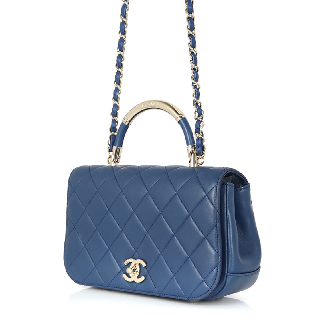 샤넬 캐리 시크 메탈핸들 체인 숄더 플랩백 A93752 상품이미지8