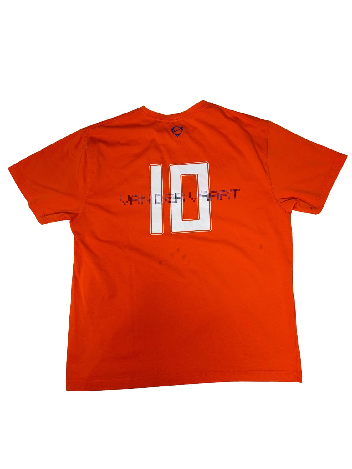 빈티지 00s 나이키 NIKE FIT 네덜란드 반더 바르트 티셔츠 XL 상품이미지7