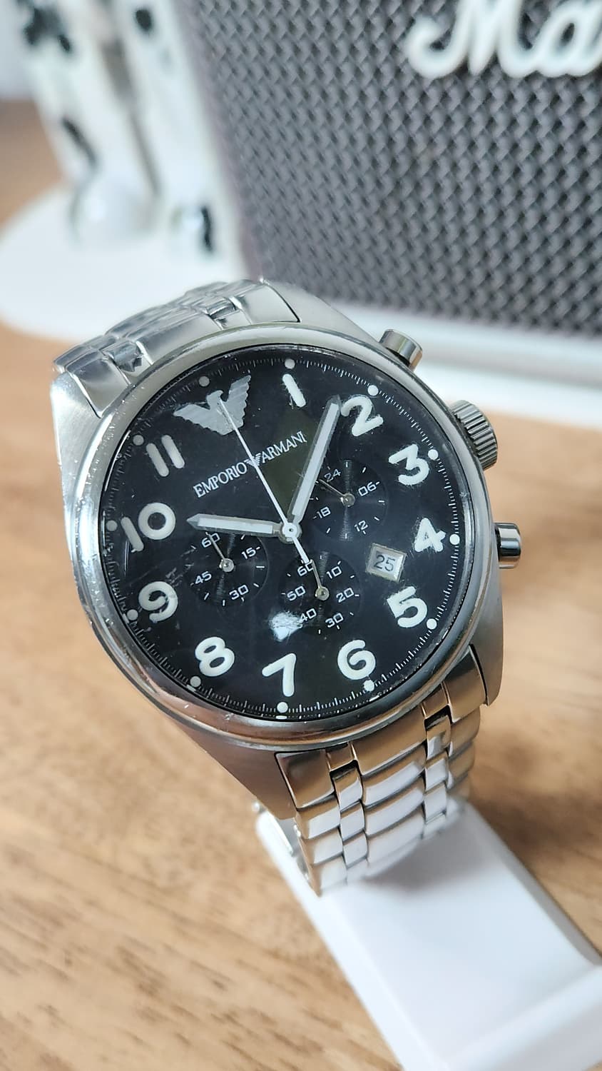 # 엠포리오 알마니 X-LARGE AR0508 크로노 남성명품시계 급처 상품이미지2