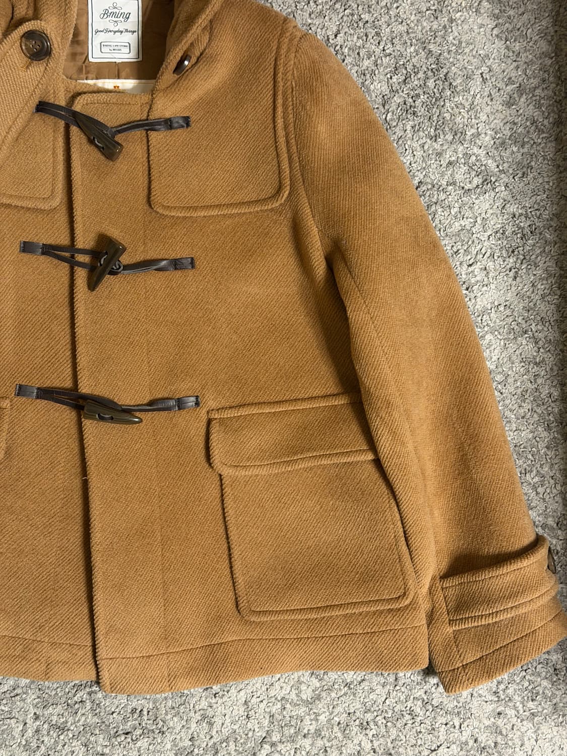 Bming by Beams 비밍바이빔즈 울 더플코트 상품이미지4