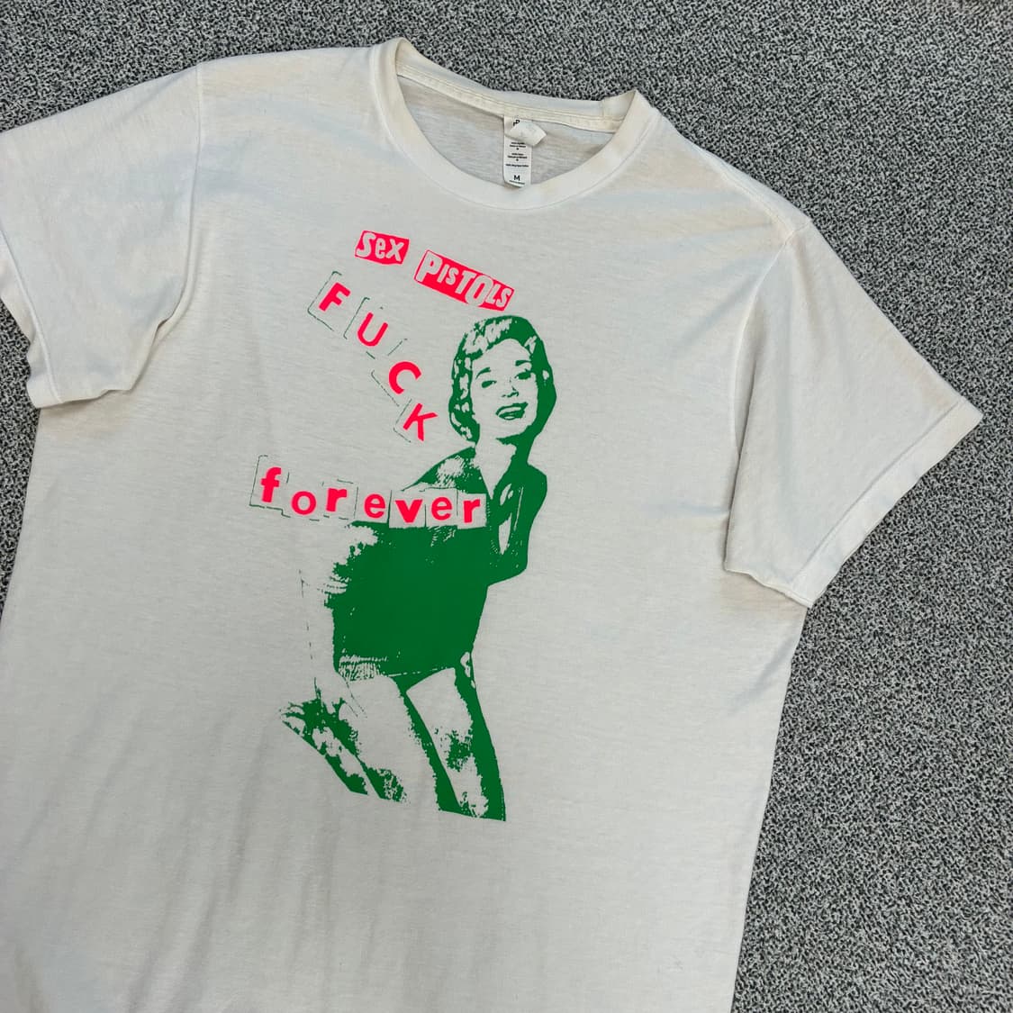 <마릴린 먼로 빈티지 반팔 티셔츠> No.1464 상품이미지5