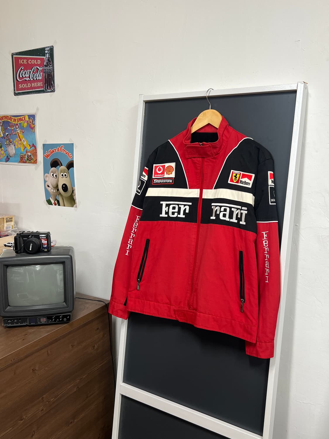 페라리 F1 레이싱 패치 자켓 상품이미지1