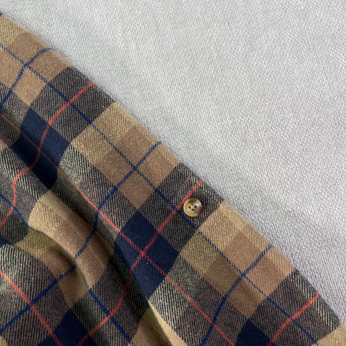 95 피엘라벤 싱기 헤비 플란넬 체크셔츠 상품이미지4