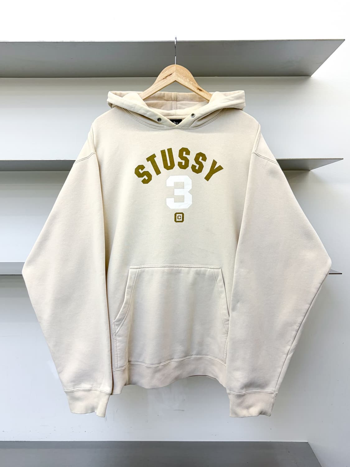 스투시 90s USA 아치로고 후드티 상품이미지1