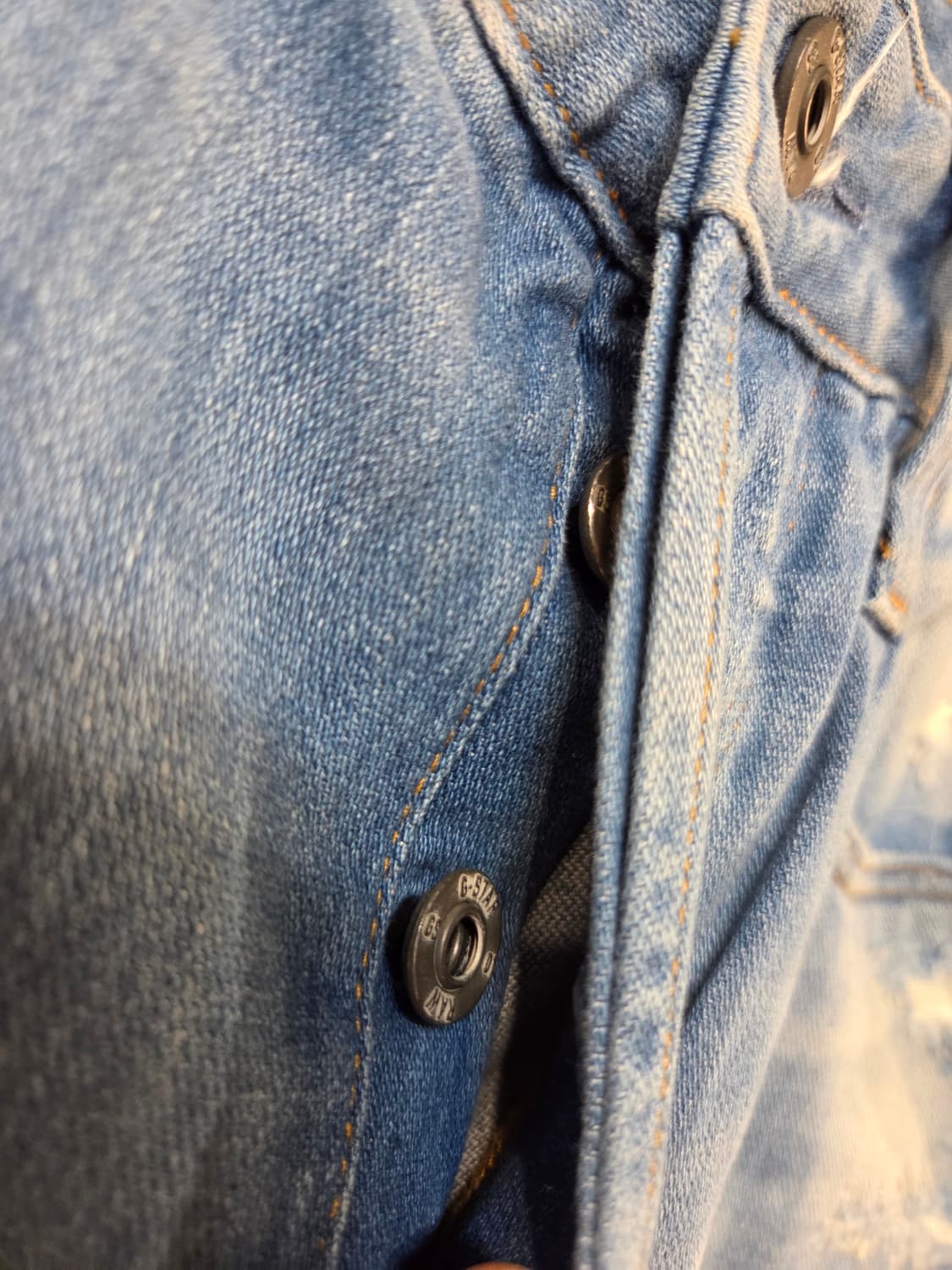 G-Star Raw 디스트로이드 데님 청바지(W32/L32) 상품이미지3