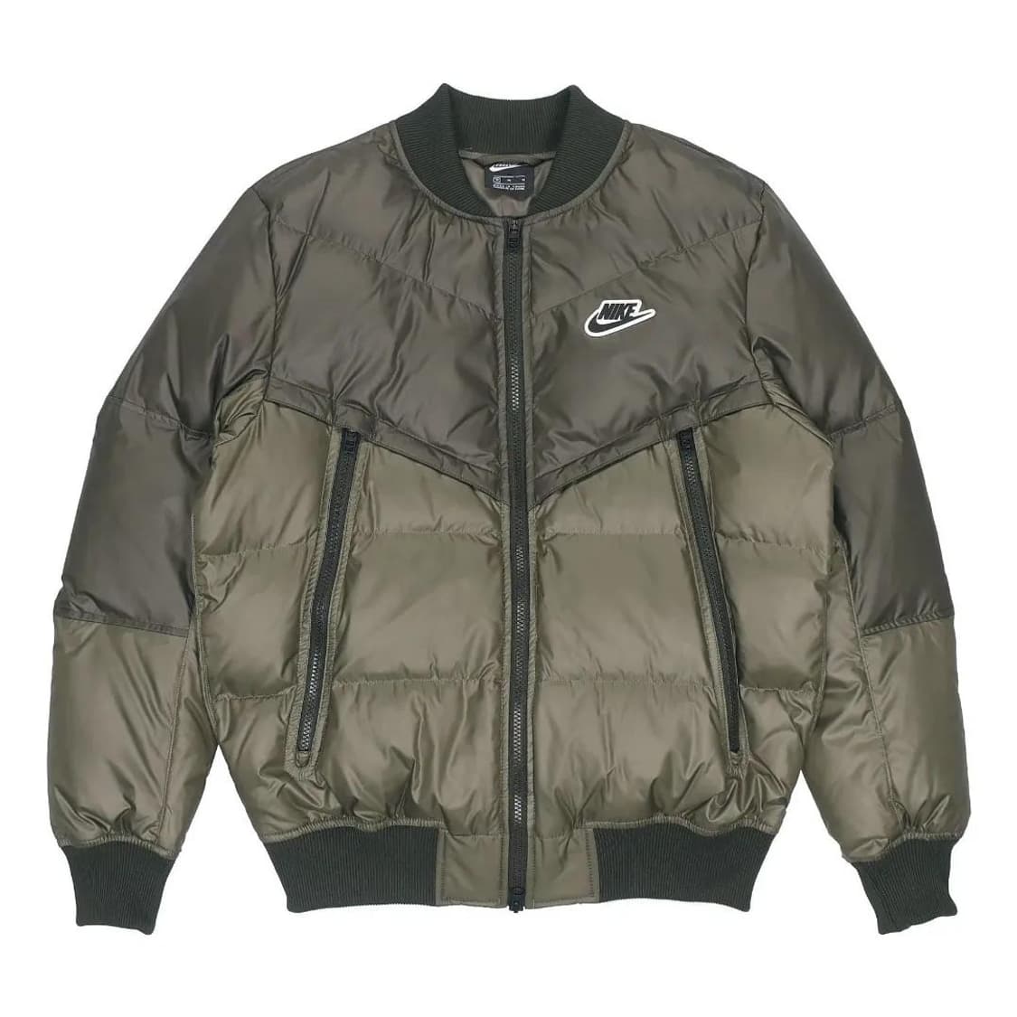 나이키 패딩 봄버 자켓 카키 상품이미지1