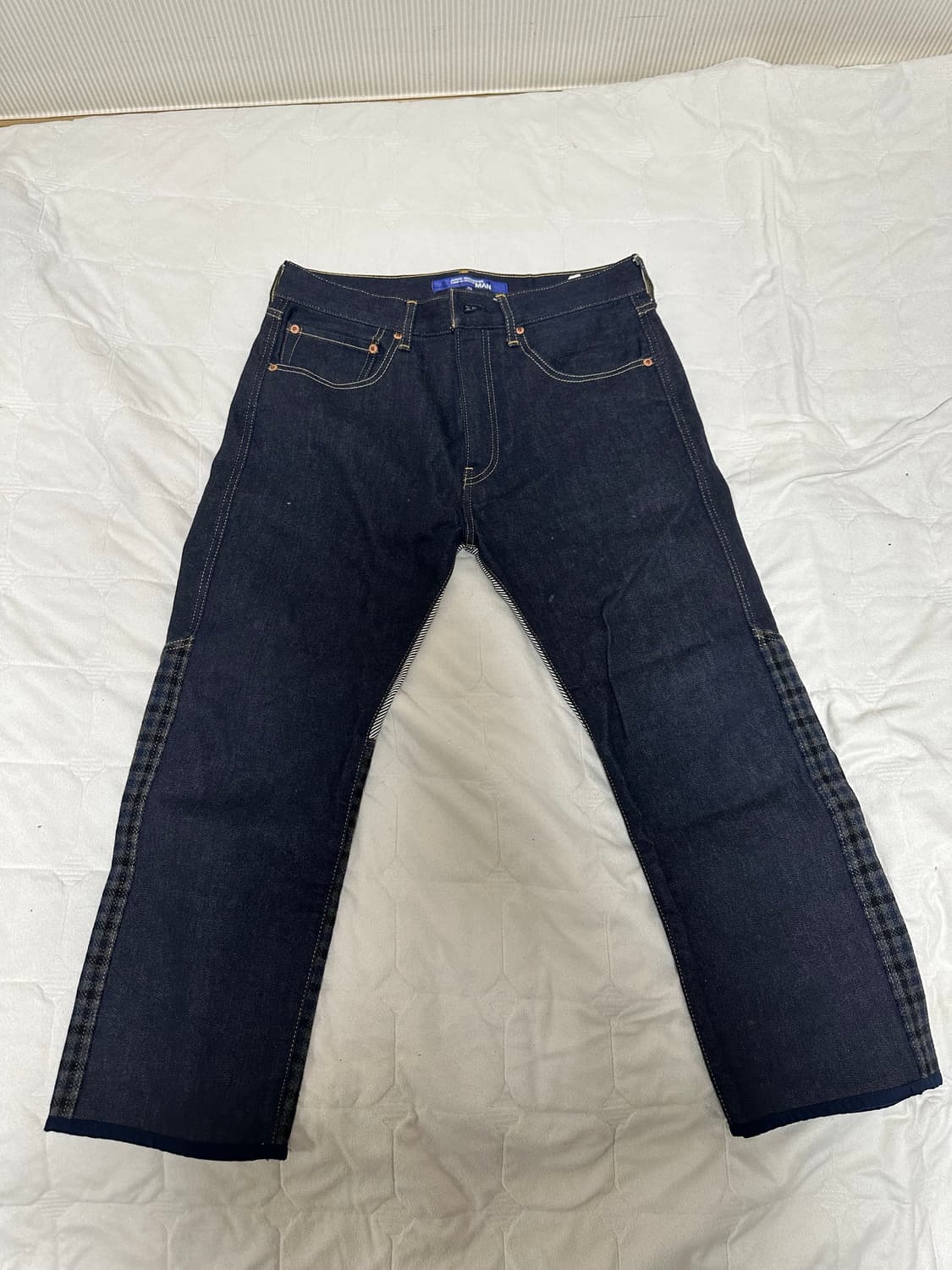 준야 와타나베 덧댐 진 xs  상품이미지1