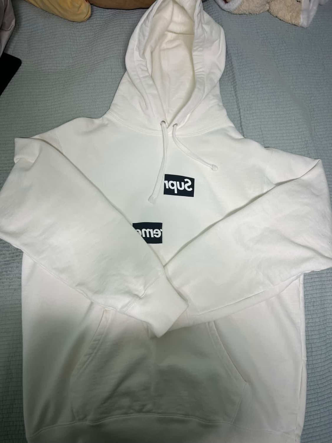 슈프림 꼼데가르송 후드티 상품이미지1