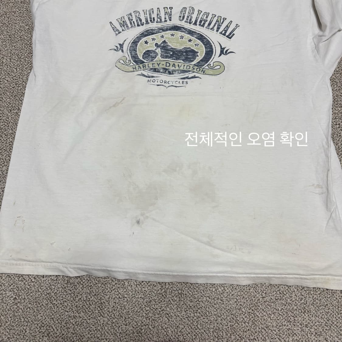 [3XL,택포] Harley 할리 데이비슨 반팔 티셔츠 [B+] 상품이미지4