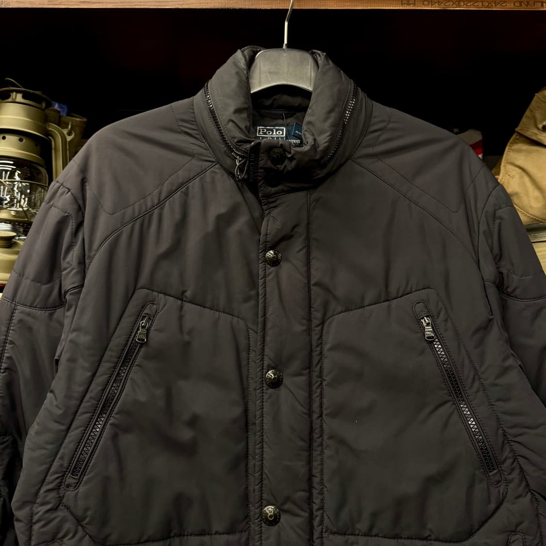 폴로 랄프로렌 아웃도어 테크 웨어 유틸리티 지포 포켓 푸퍼 패딩 자켓 상품이미지3