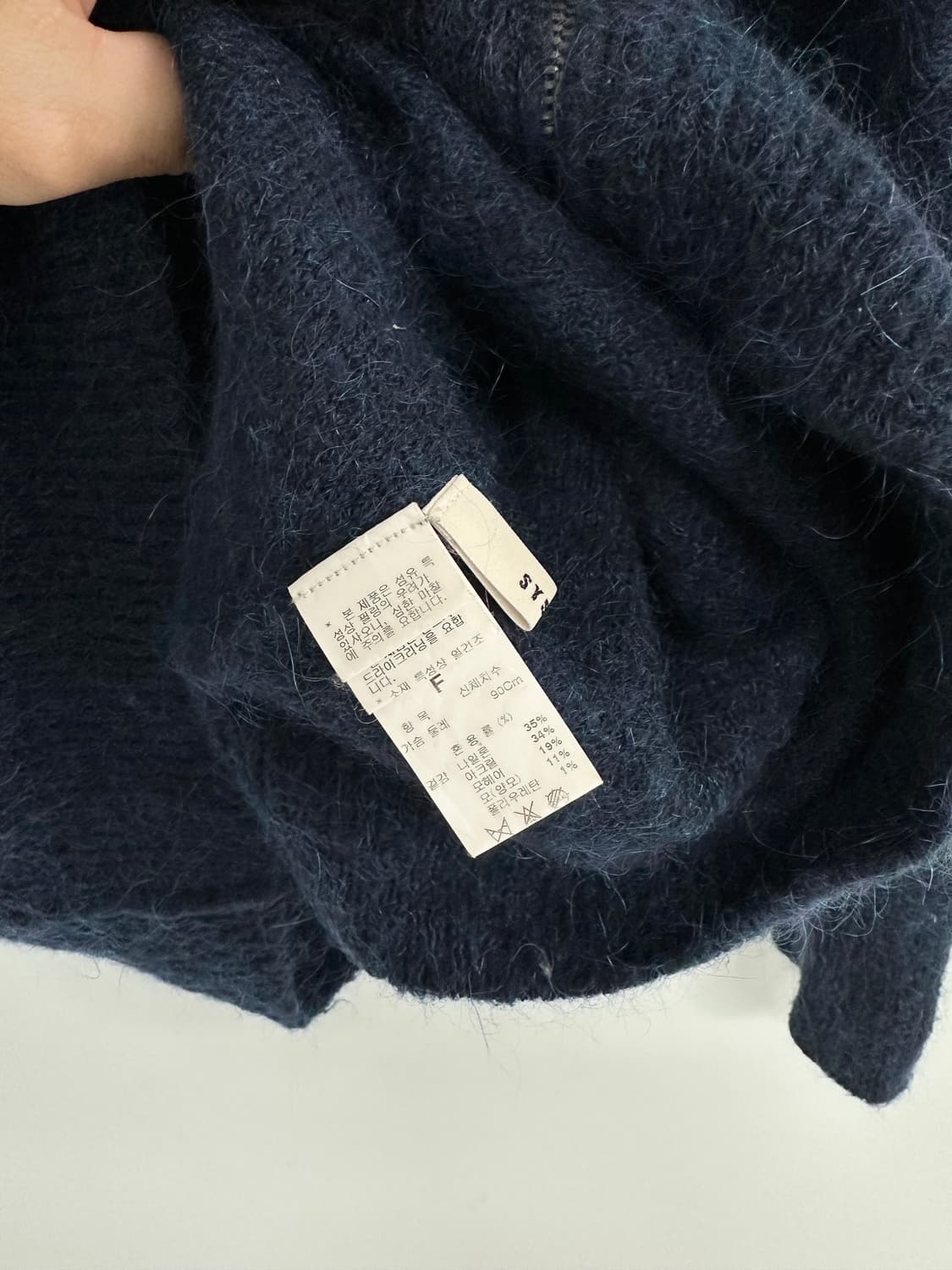 [시스템] 여성 양면 니트 집업 상품이미지3