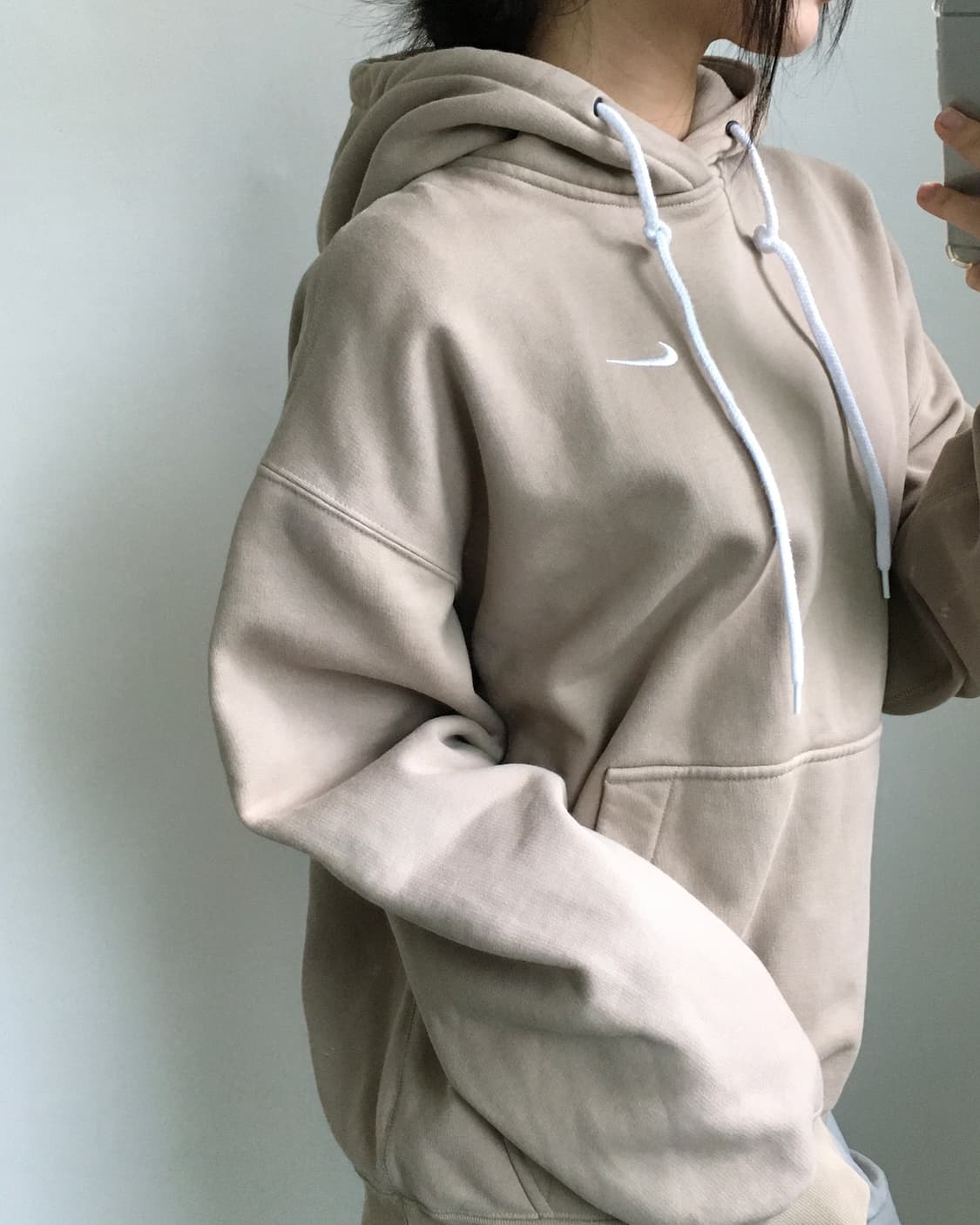 Nike 나이키 NRG 베이지 스우시 후디 상품이미지2
