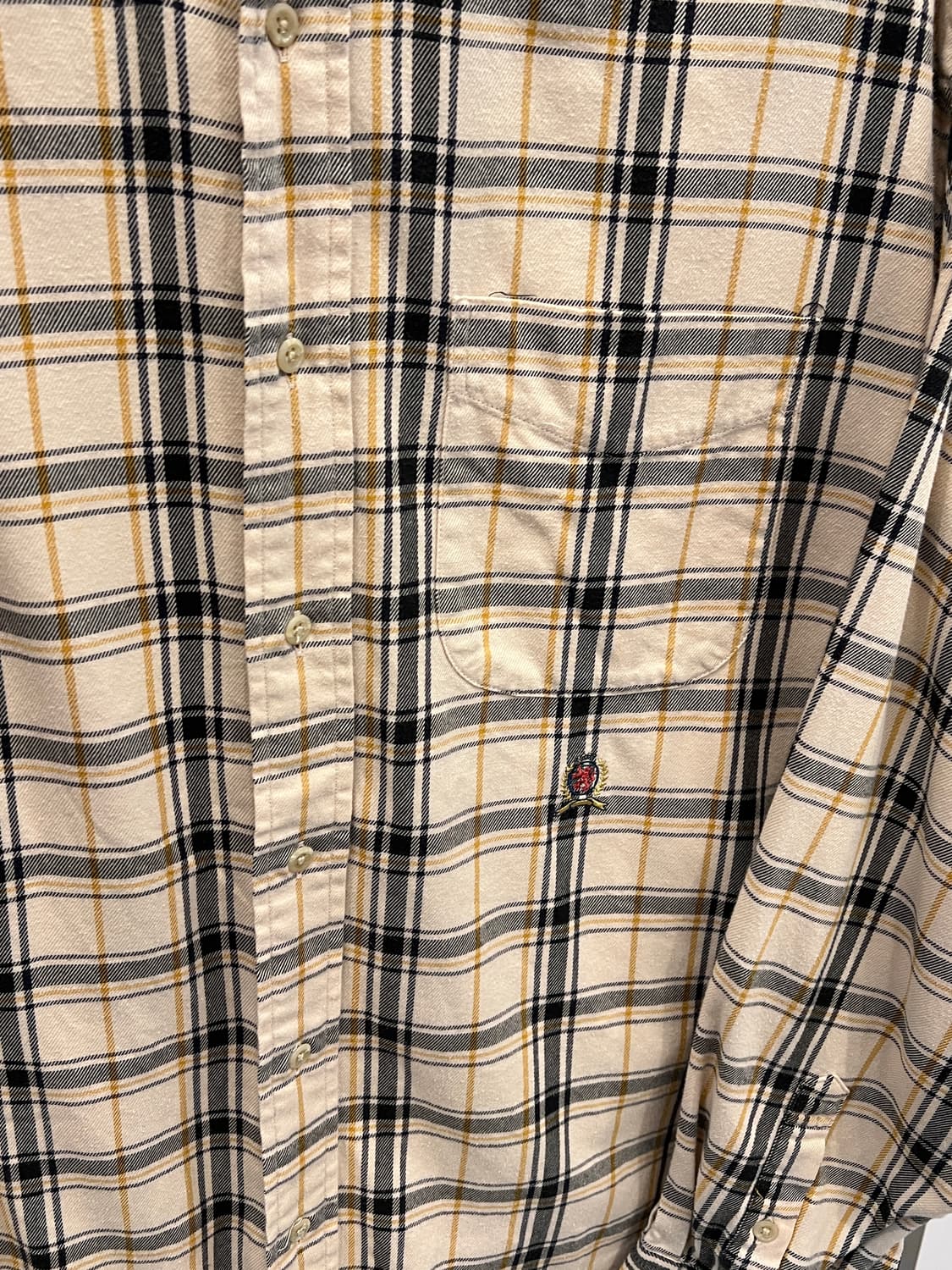 90s Tommy Hilfiger 타미힐피거 체크 셔츠 상품이미지5