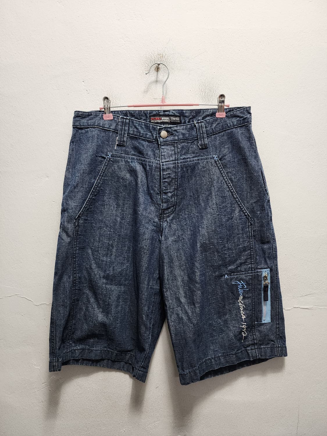 FUBU 올드스쿨 데님 버뮤다팬츠 상품이미지2