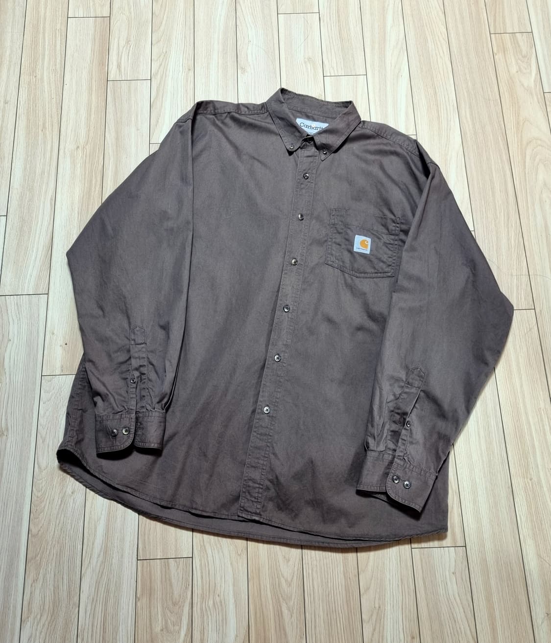 칼하트 오버핏 셔츠 상품이미지1