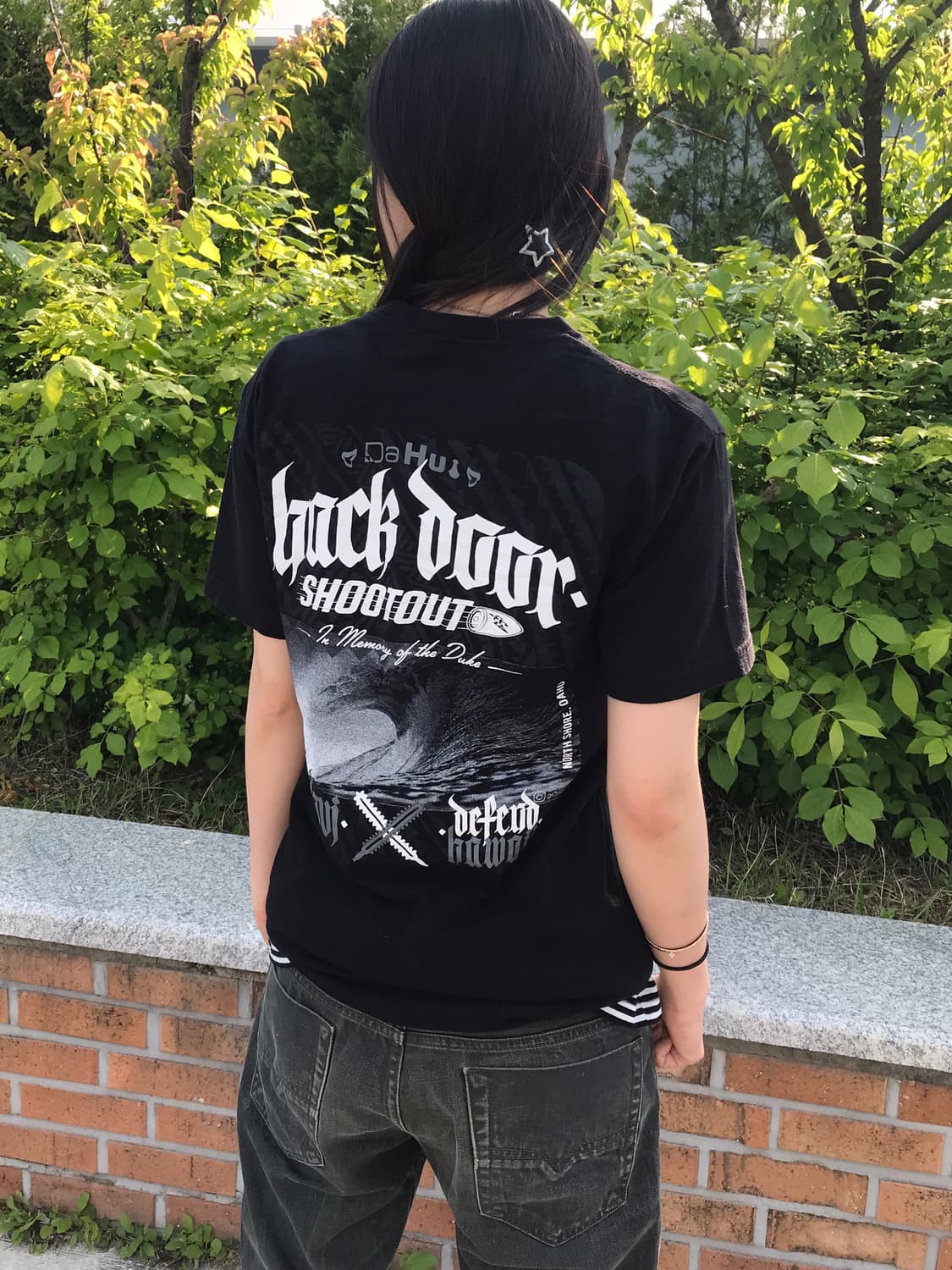 Defend Hawaii Da Hui Graphic Tee 상품이미지4