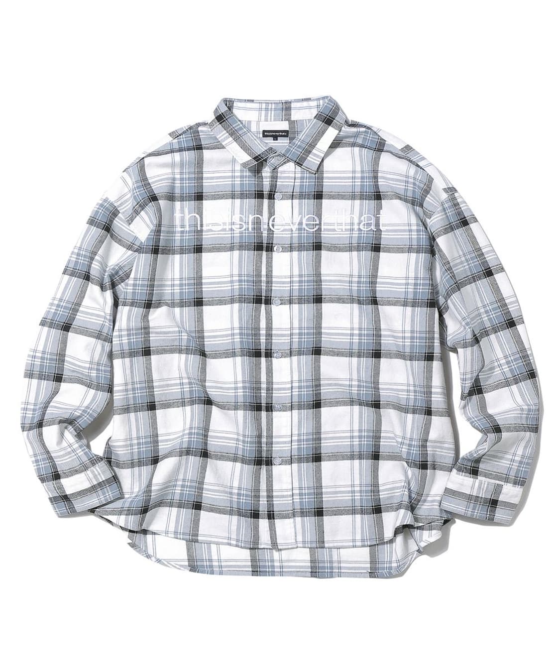 디스이즈네버댓 로고체크셔츠 상품이미지4