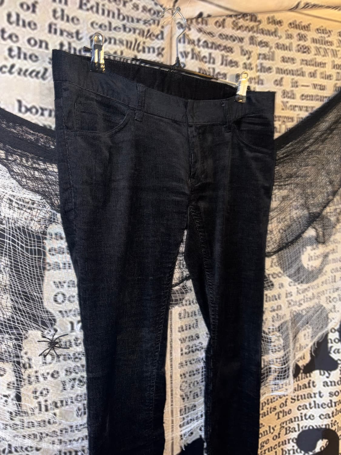 Pledge velvet slim pants 상품이미지5