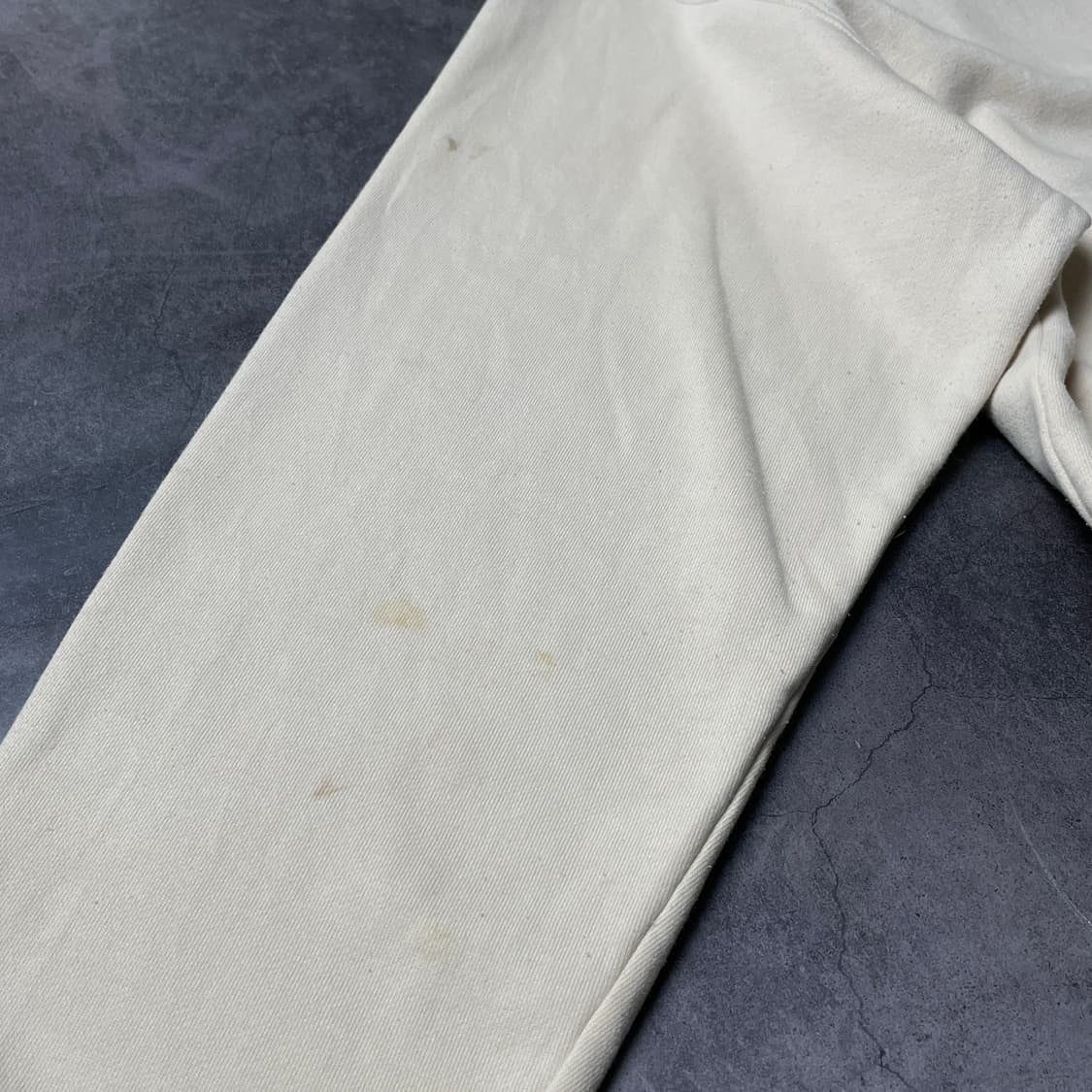 DICKIES 디키즈 빈티지 아이보리 기모 후드 집업 A00870 상품이미지5