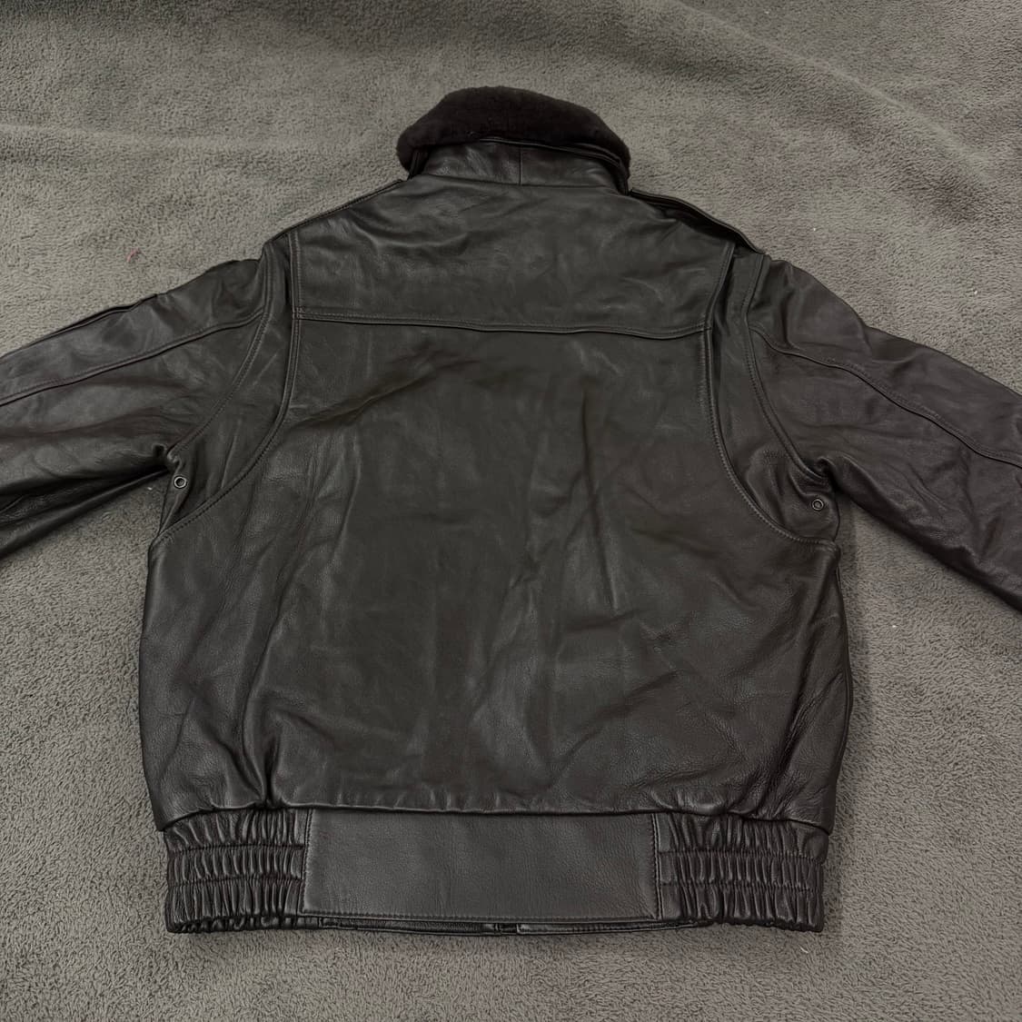 [ M ] 육군 군용 A2 레더 항공자켓 상품이미지4