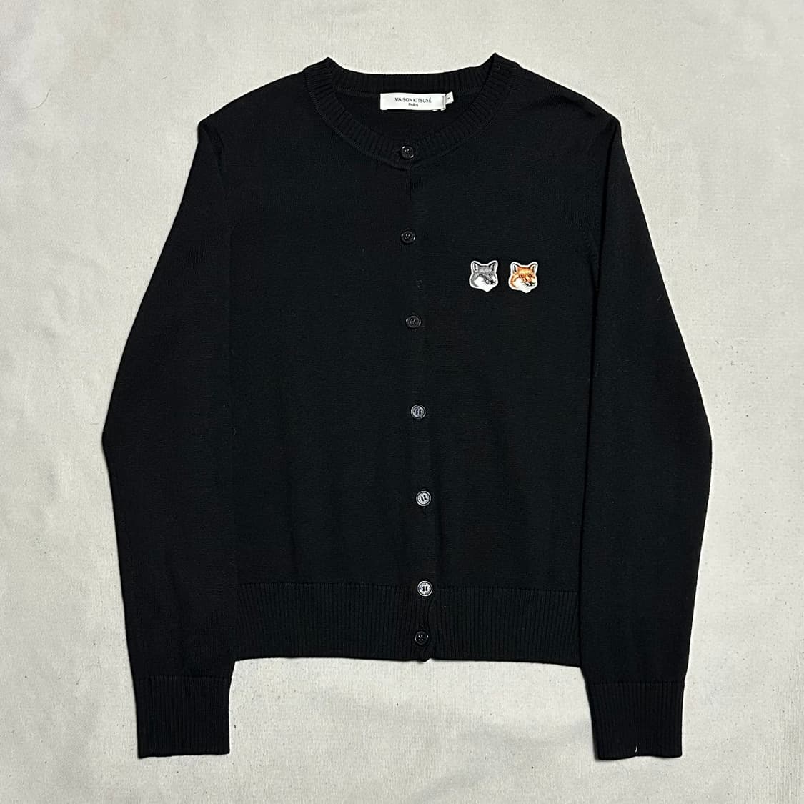 S 메종키츠네 더블폭스 가디건 상품이미지2