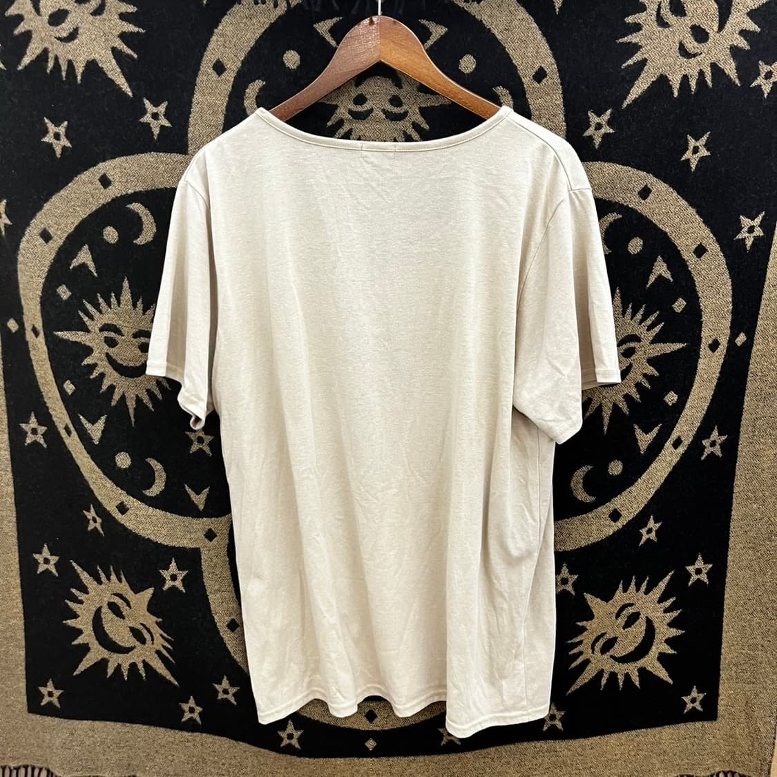 빈티지 코지 캐주얼 레이어드 스트라이프 아방핏 반팔티 K0115 상품이미지4