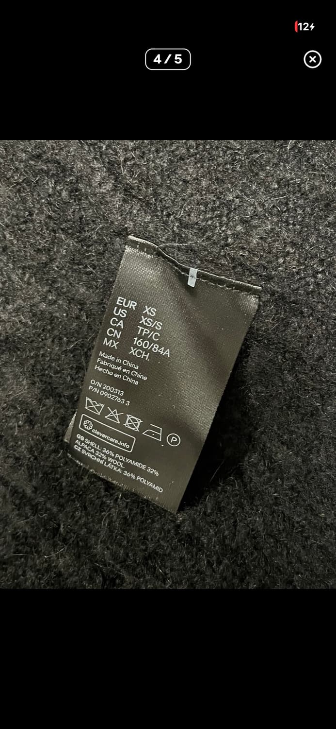 시몬로샤 h&m 가디건 상품이미지4