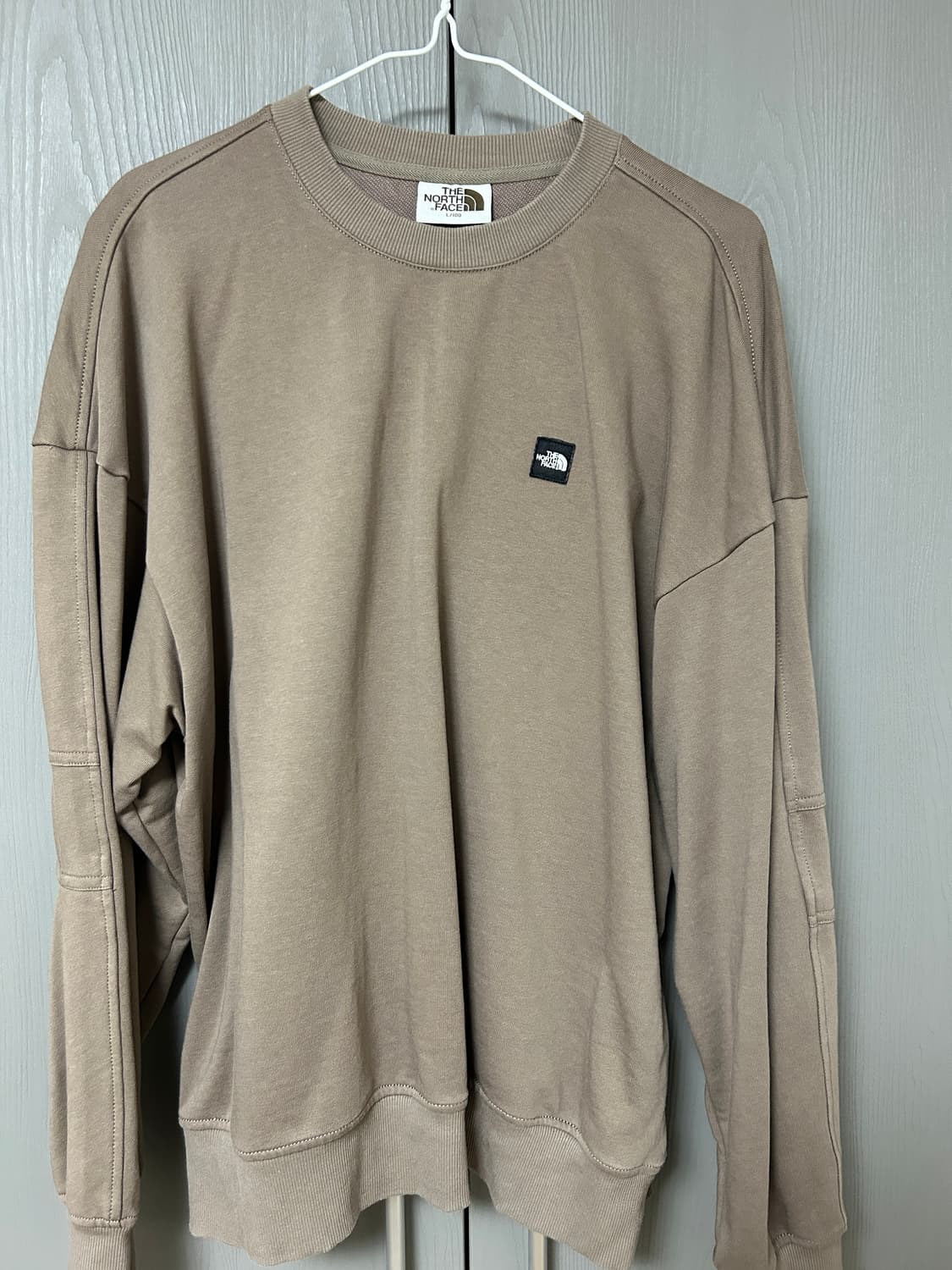 노스페이스 브라운 맨투맨 L 상품이미지2