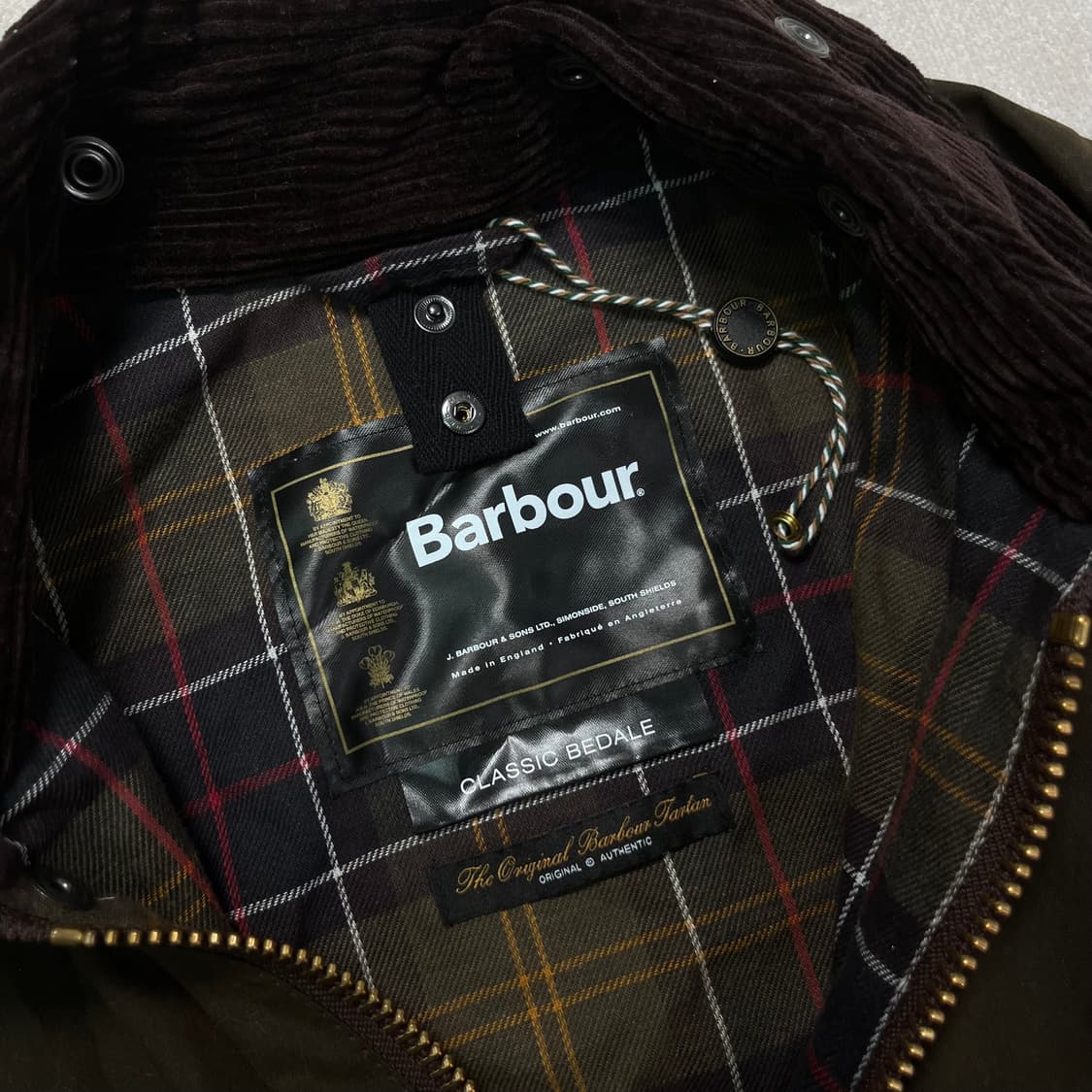 95 바버 비데일 왁스 자켓 상품이미지4