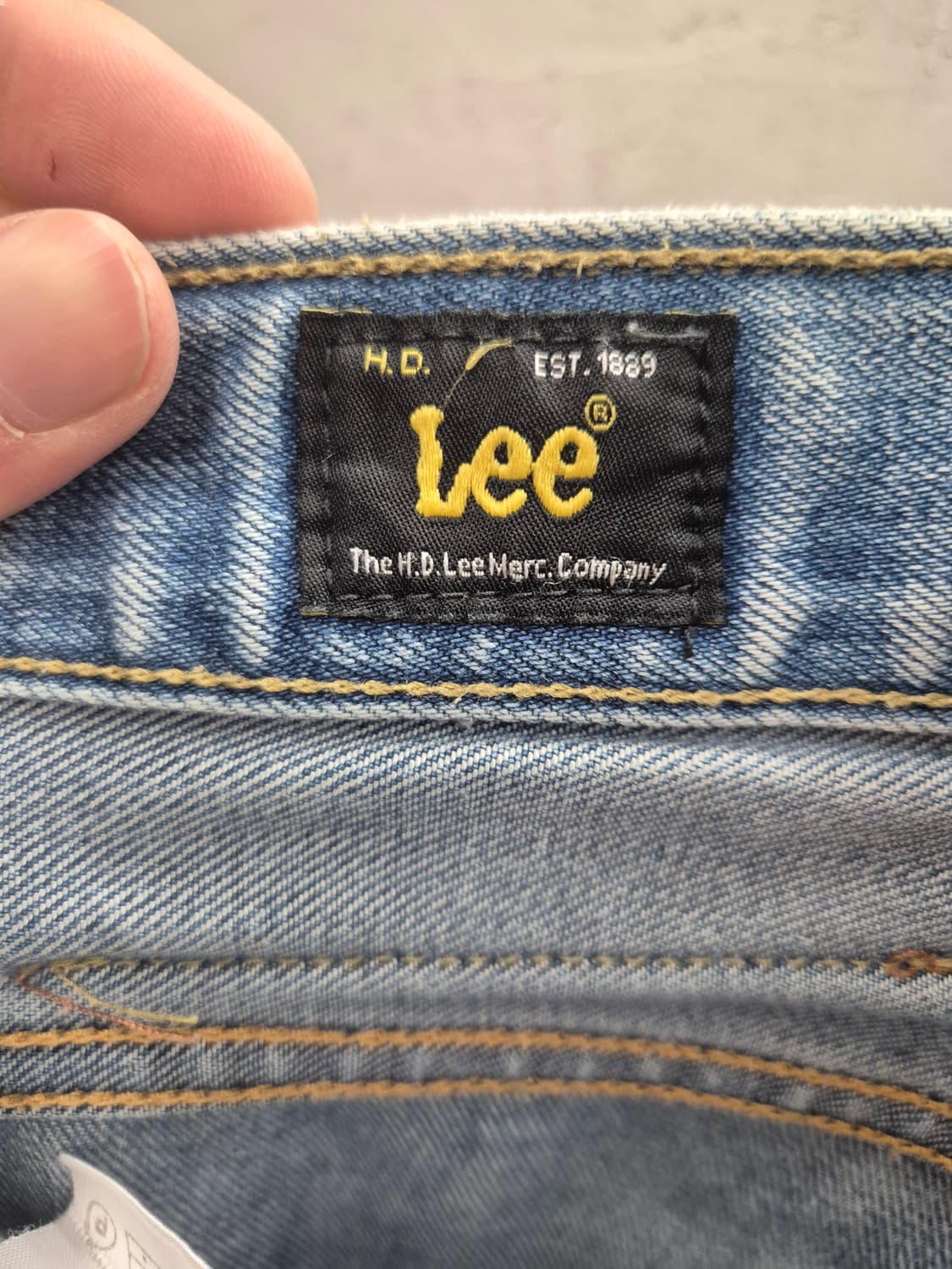 Lee 연한청바지 W33 L33 상품이미지5