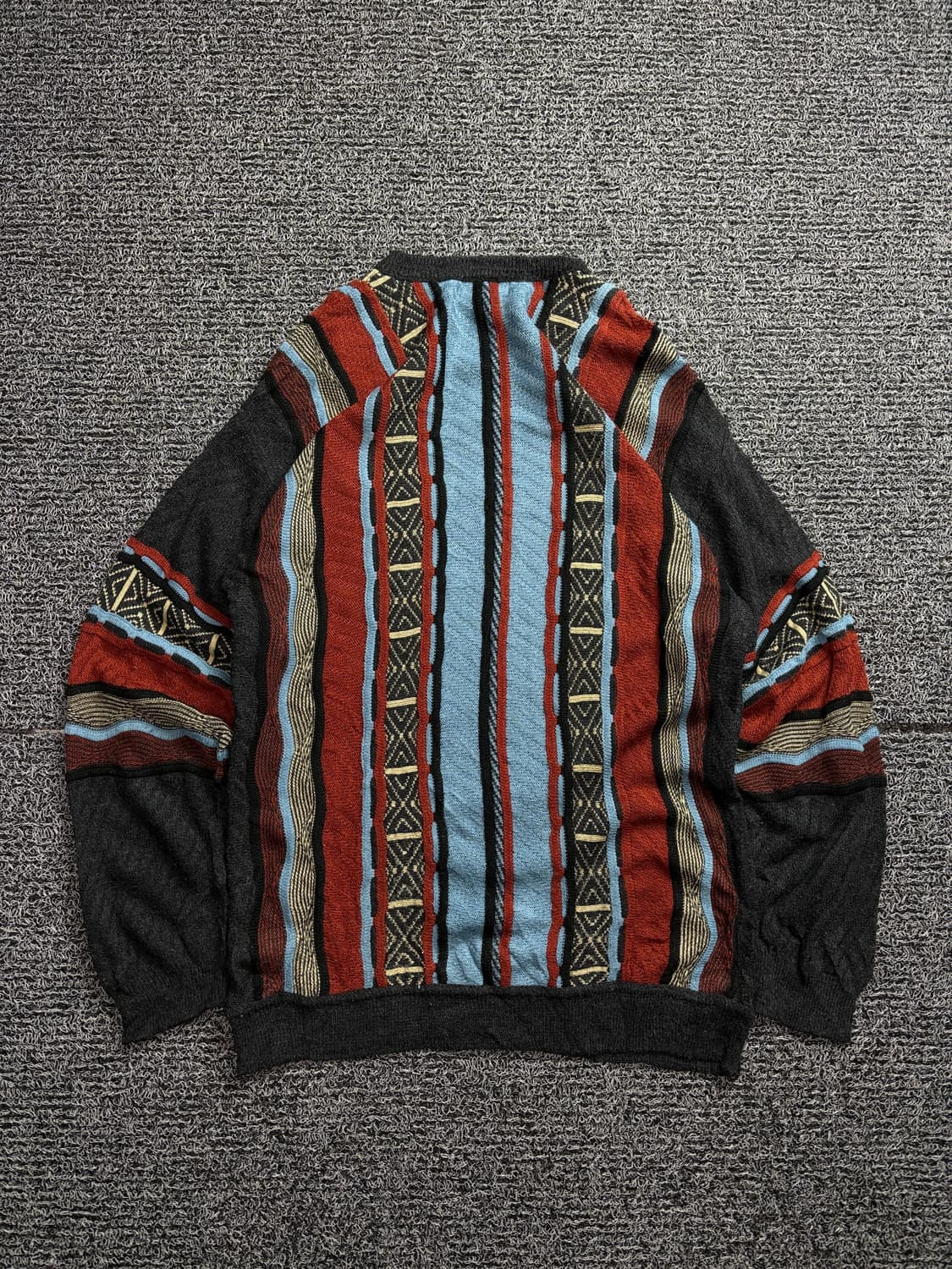 빈티지 아카이브 케이블 패턴 박시핏 스웨터 1996 상품이미지5