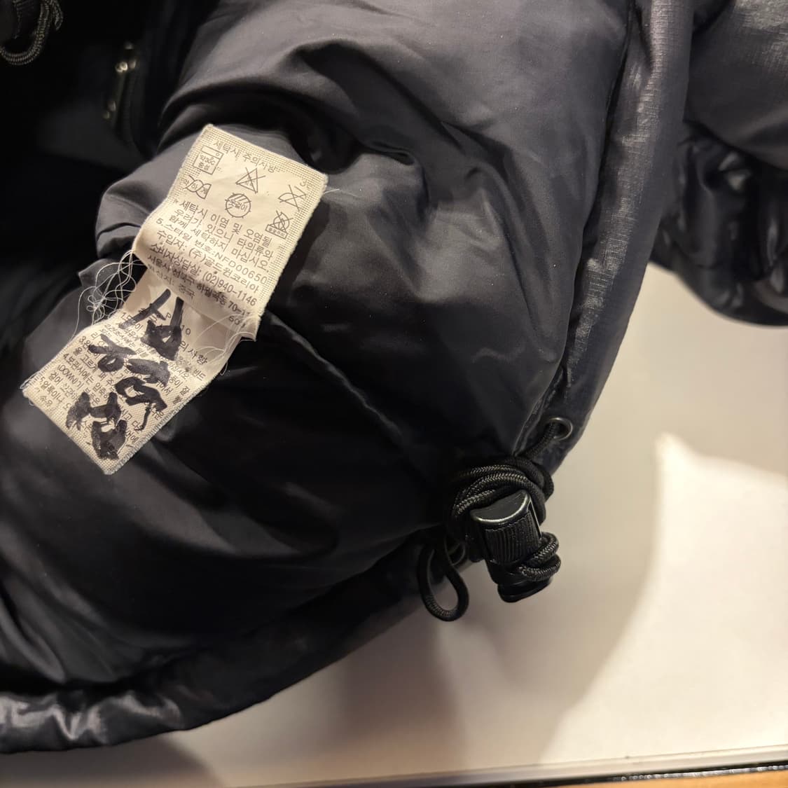 [85] 노스페이스 700 눕시 블랙 다운 패딩 C604 상품이미지9