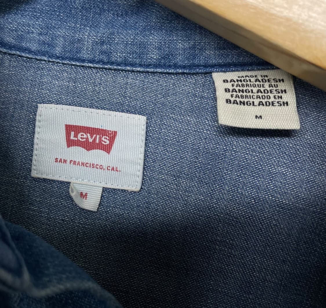 리바이스 데님 셔츠 상품이미지3