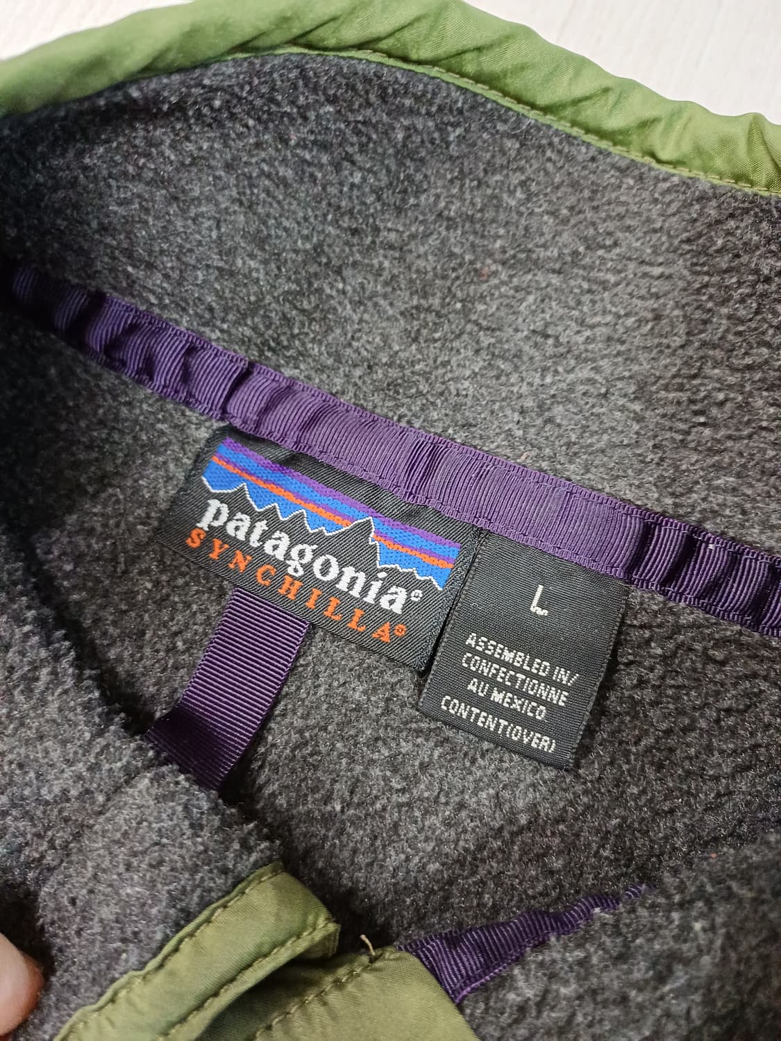 파타고니아 빈티지 친칠라 아노락 자켓 L사이즈  상품이미지3