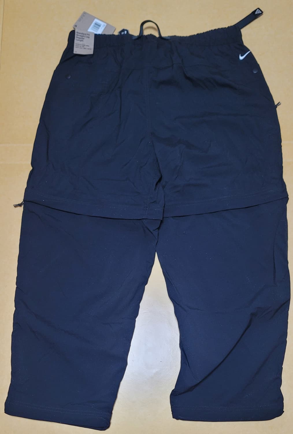 나이키 acg 집오프 트레일팬츠 블랙 xxl 새제품 상품이미지2