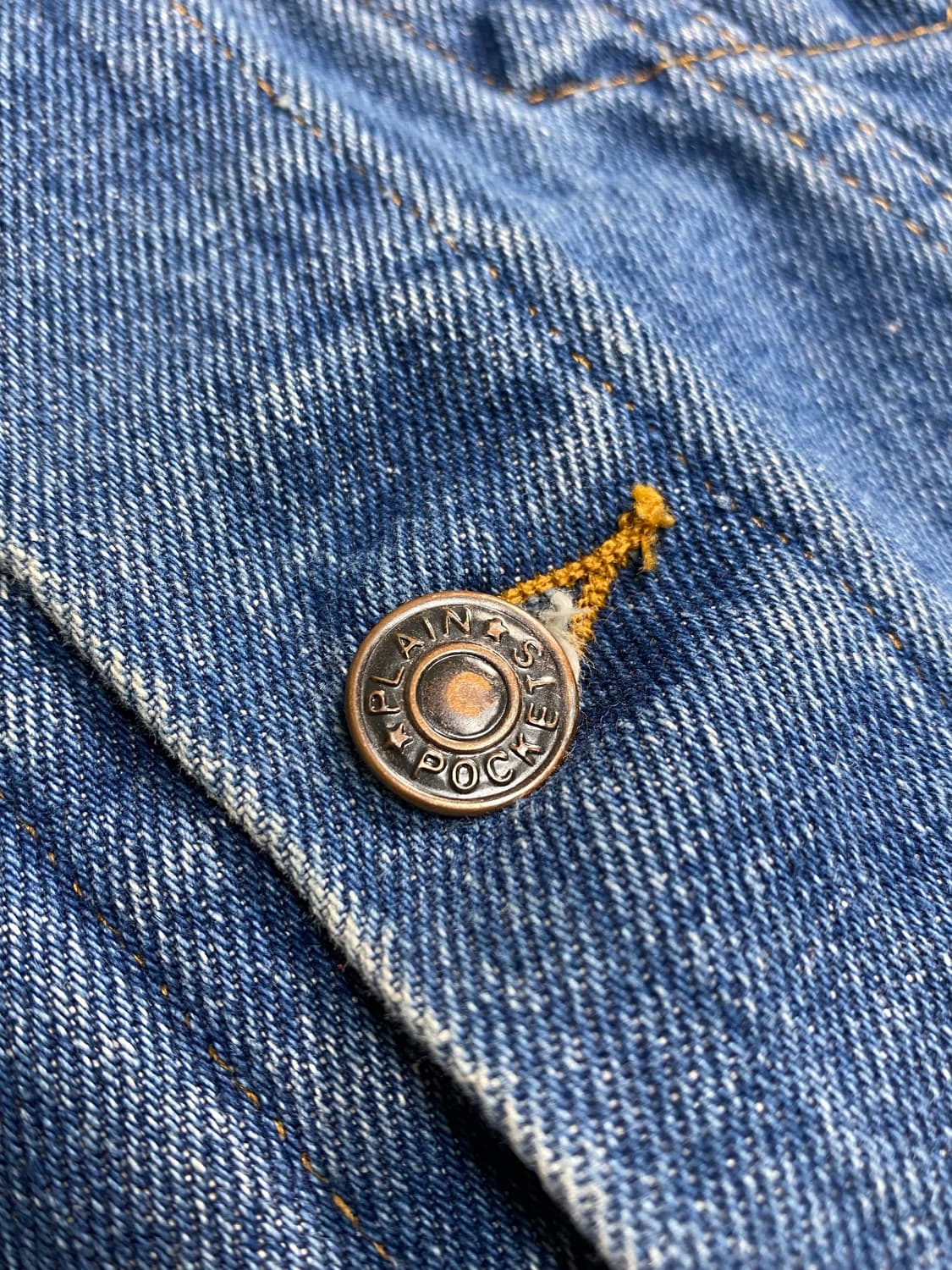 [36]8-90s Plain Pocket By JC Penny 데님자켓 상품이미지4