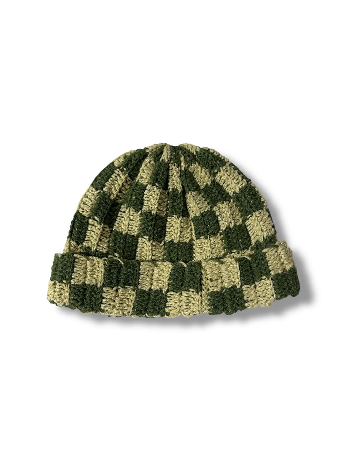 [스투시]stussy crochet checker beanie olive 상품이미지2