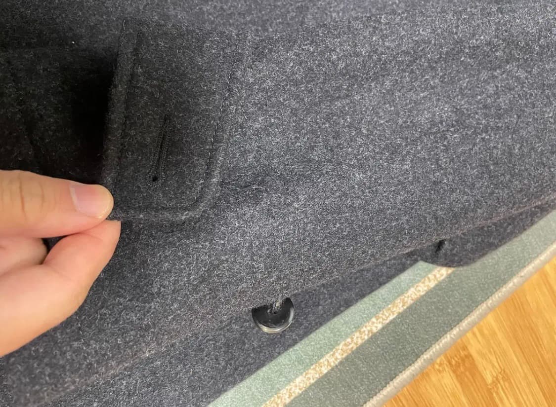 [2] 러프사이드 발마칸 코트 애쉬 블랙 상품이미지3