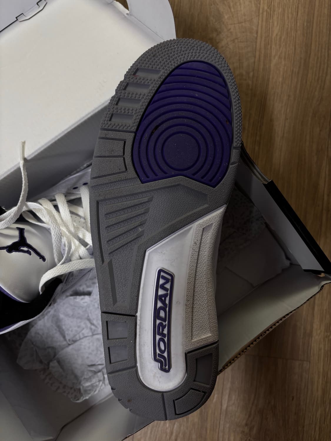 Jordan 3 retro Dark iris 상품이미지2