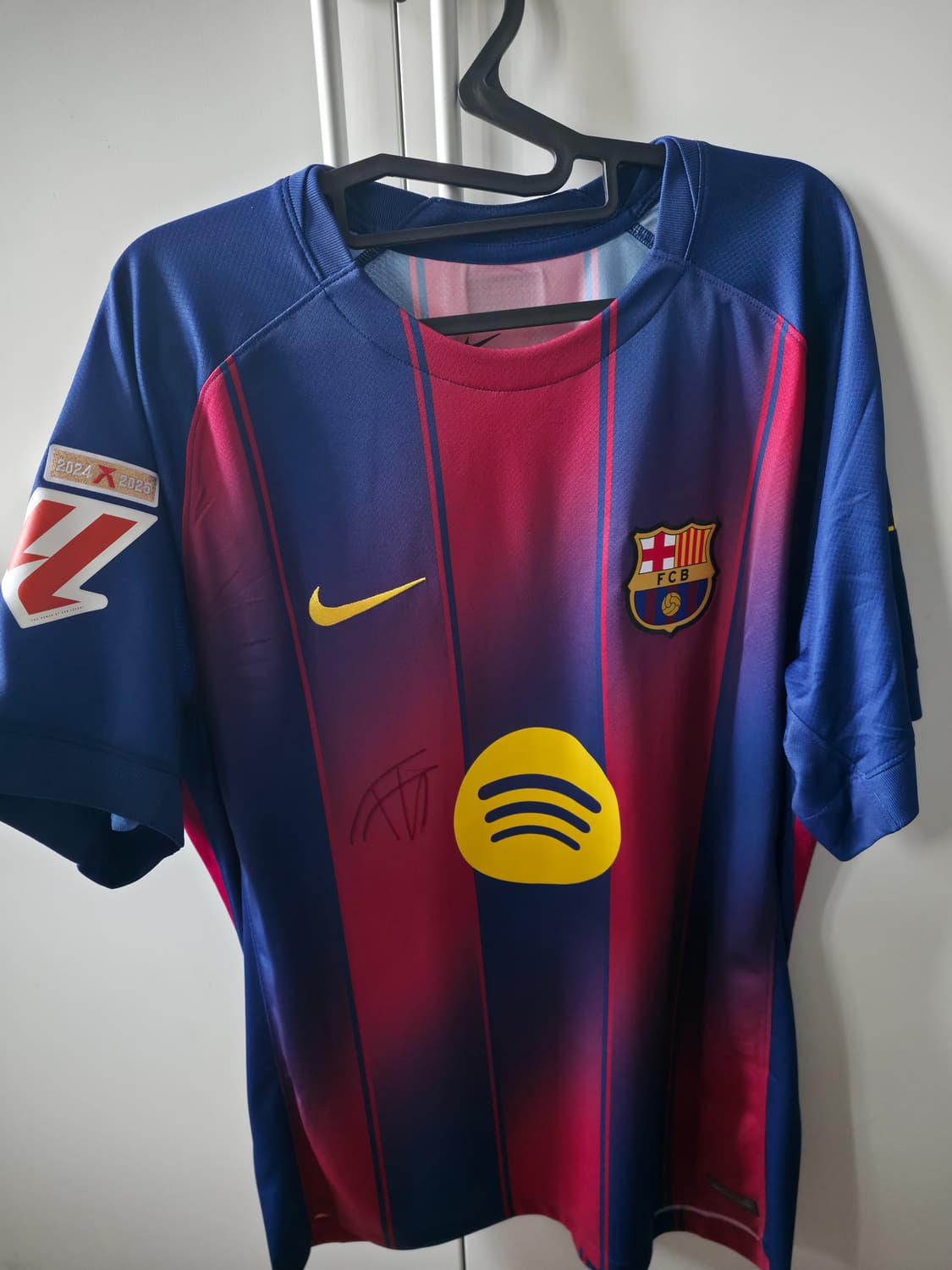 (L)바르셀로나 25/26 홈 더용 싸인 유니폼 상품이미지1