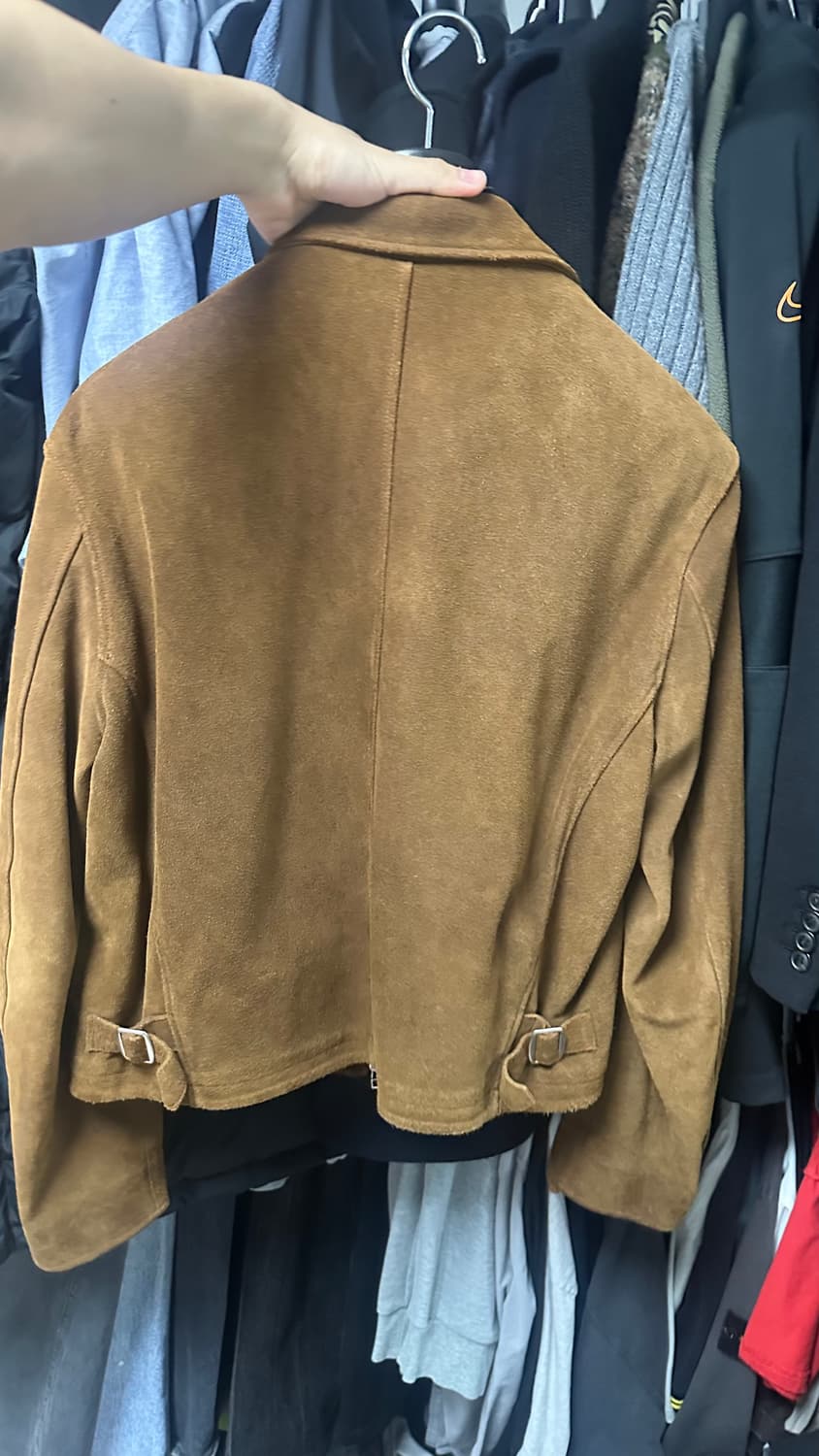 토니웩 디스트로이트 스웨이드 자켓 XL 상품이미지2