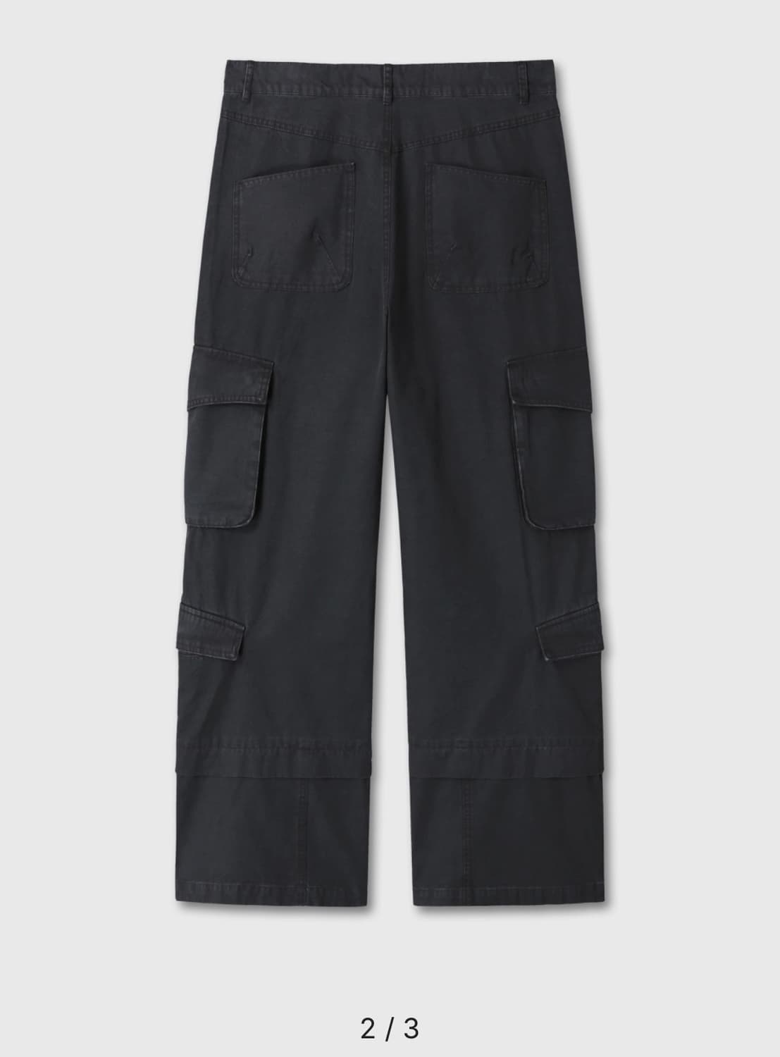 [0] ETCE 다이브인 워시드 카고팬츠 상품이미지2