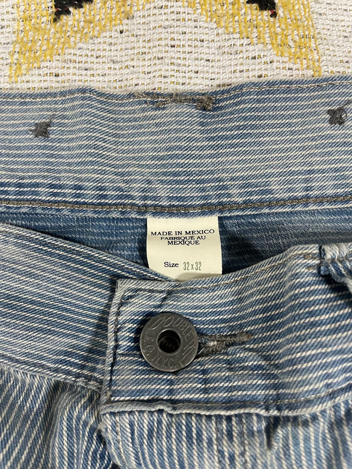 RRL 빈티지5포켓 리페어 인디고 팬츠 상품이미지2