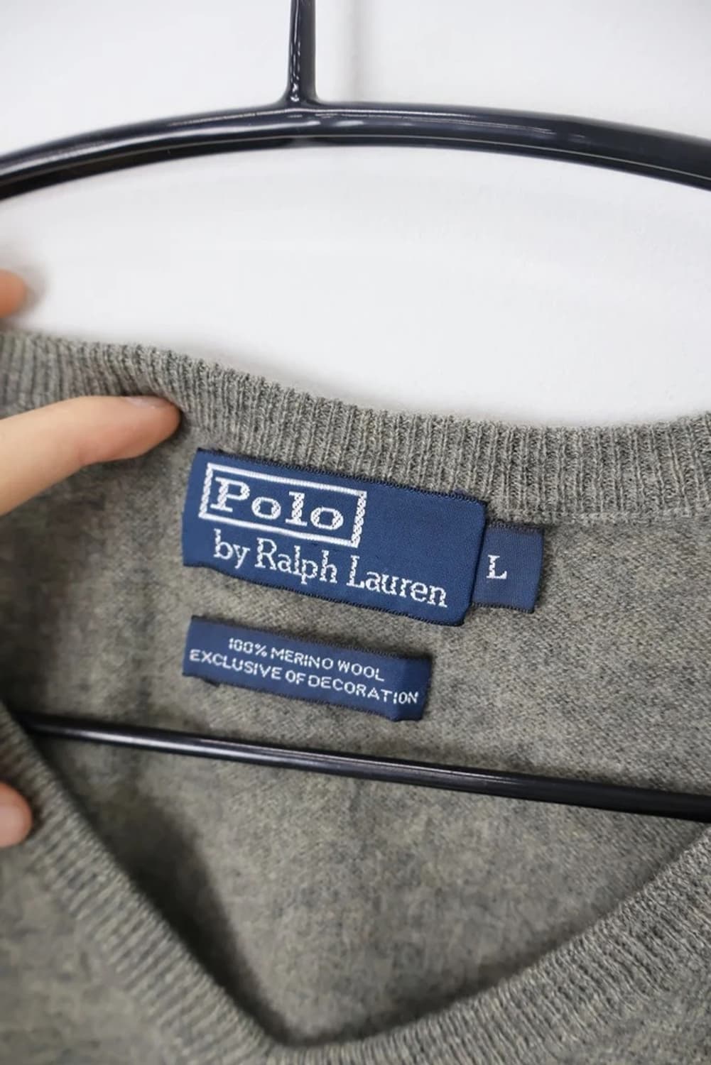 Polo Ralph Lauren Merino V-neck knit 상품이미지3