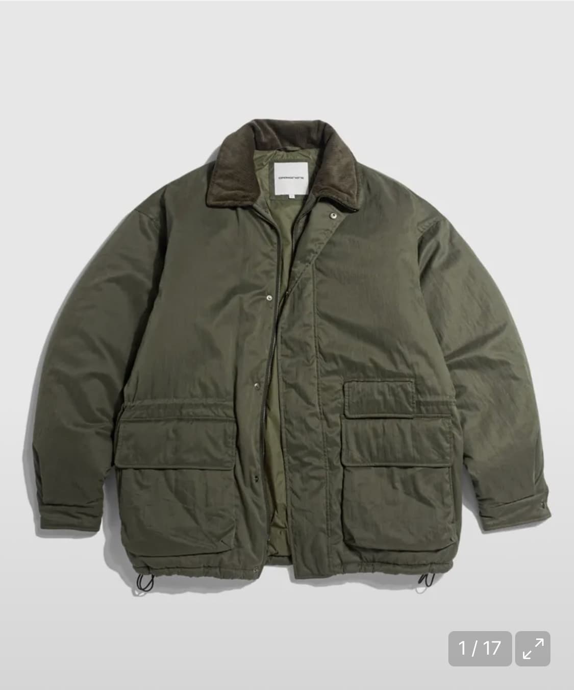 에스피오나지 헌팅파카 올리브 상품이미지1