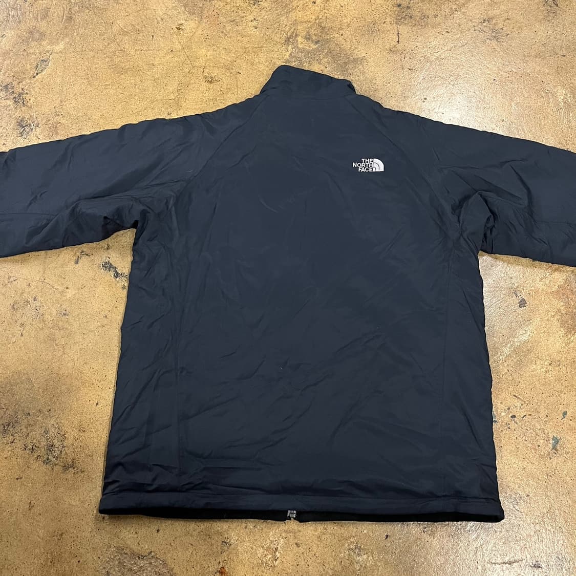 [정품/M] 노스페이스 블랙 플리스 바람막이 양면 집업 b10 상품이미지4