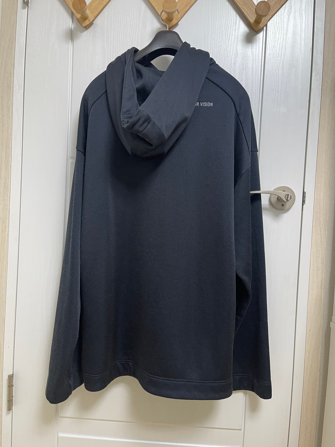 준지 오버핏 후드티 레터링 스트릿갬성M(105-110) 상품이미지2