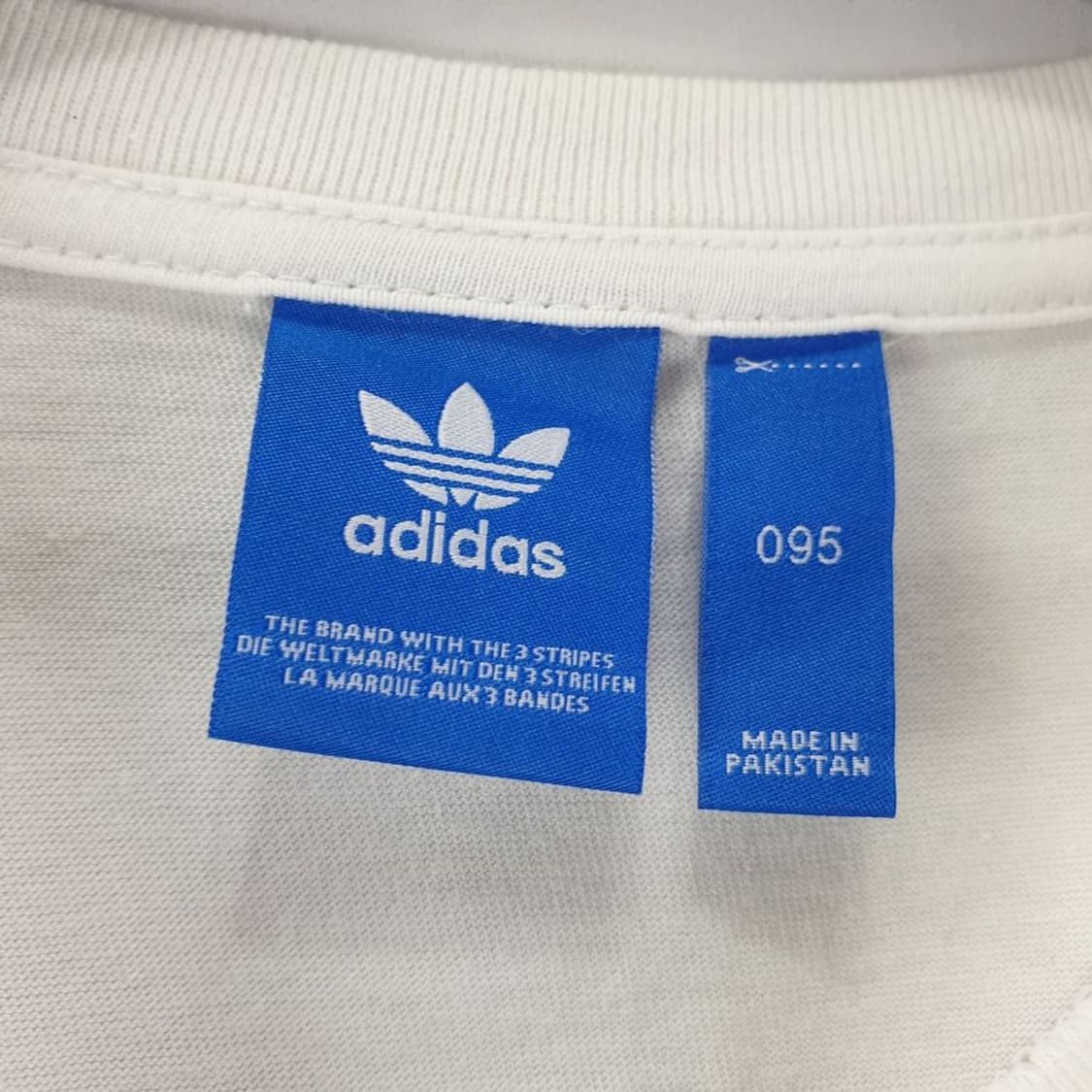 아디다스 화이트 공용 반팔티 95 N4675 상품이미지7