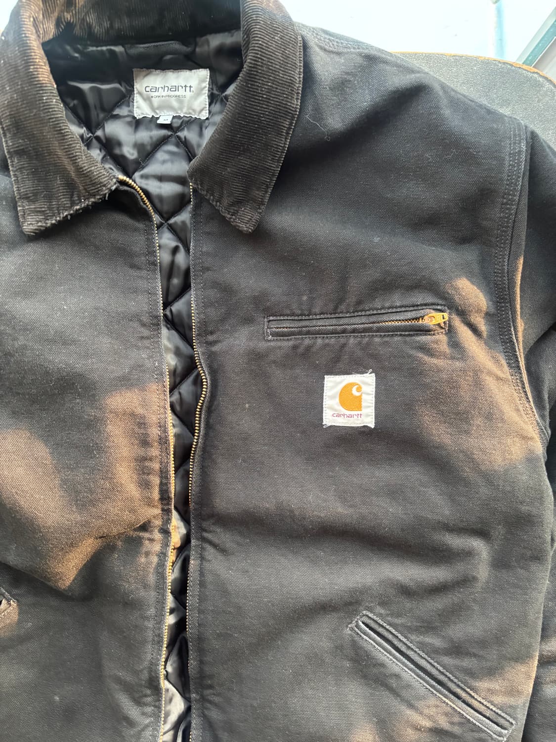 칼하트 wip op 디트로이트 자켓 m 상품이미지3