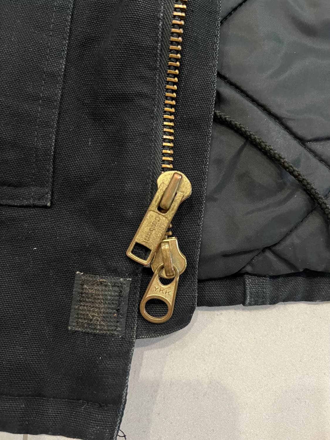 빈티지 칼하트 c03 디트로이트 워크자켓 블랙 50T 상품이미지6